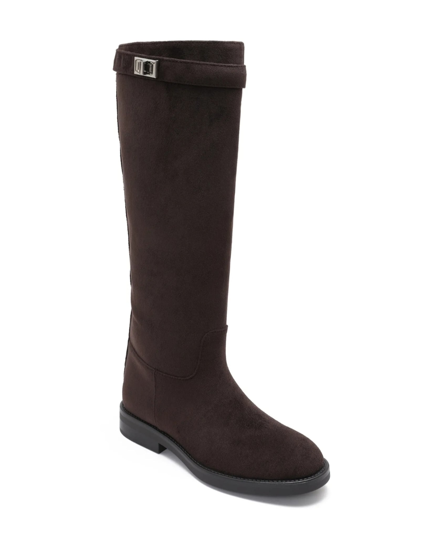 Charlene suede boots Coffee Brown-3
