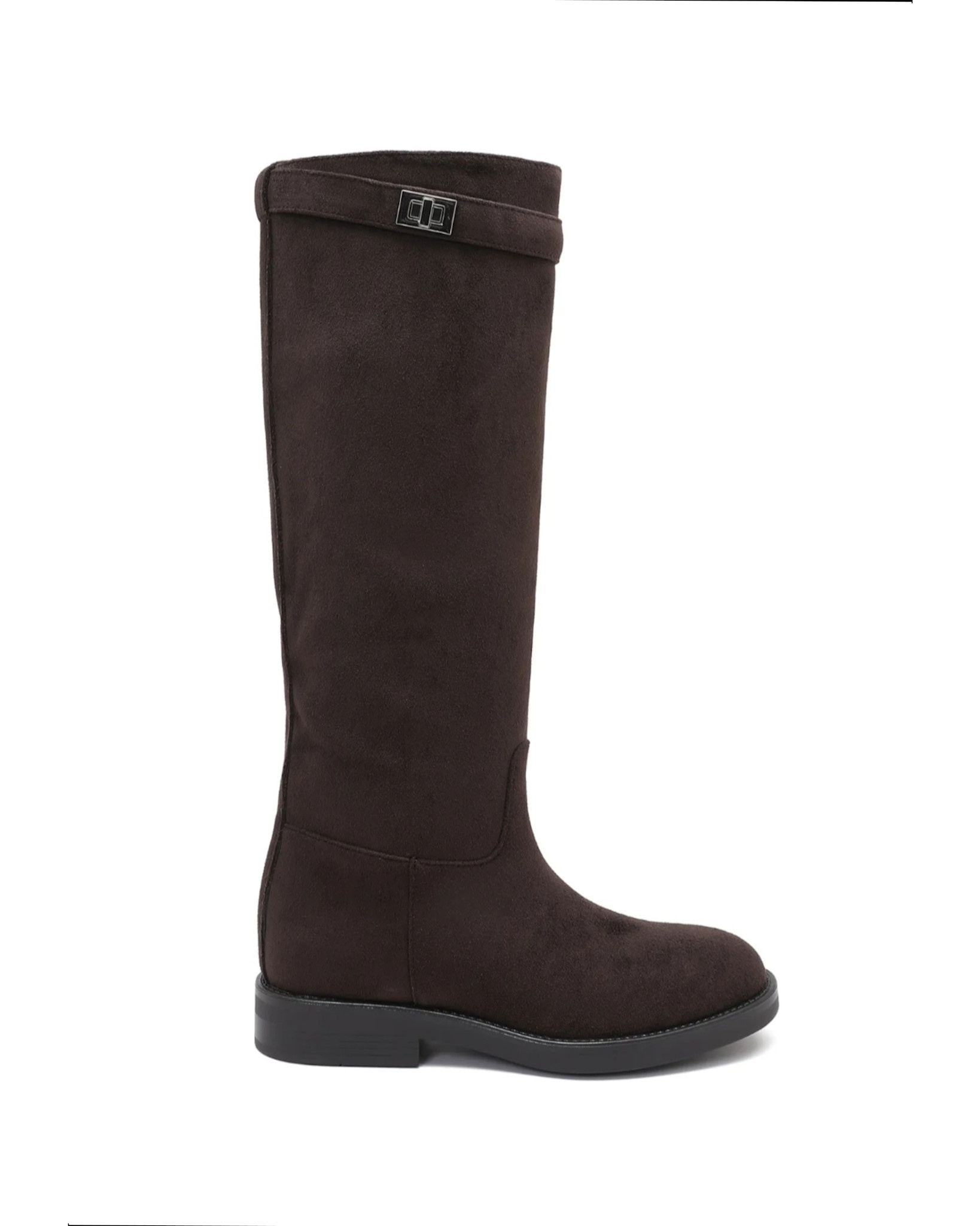 Charlene suede boots Coffee Brown-2