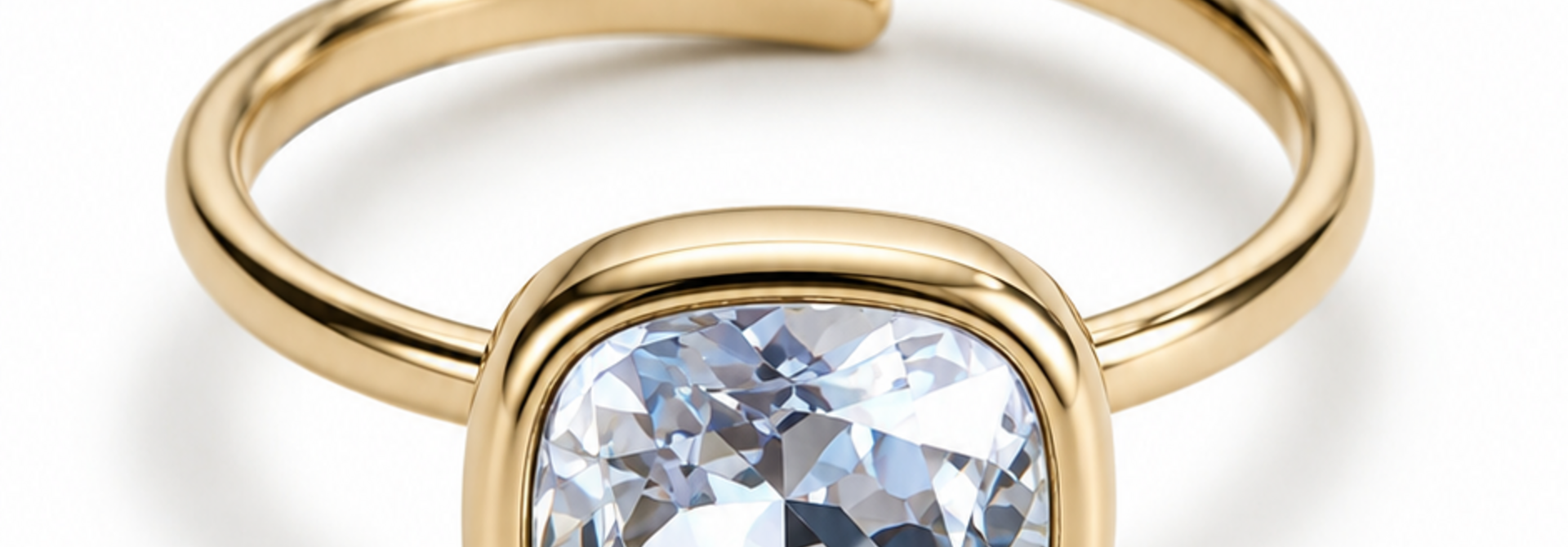 Liv statement diamant ring White Gold