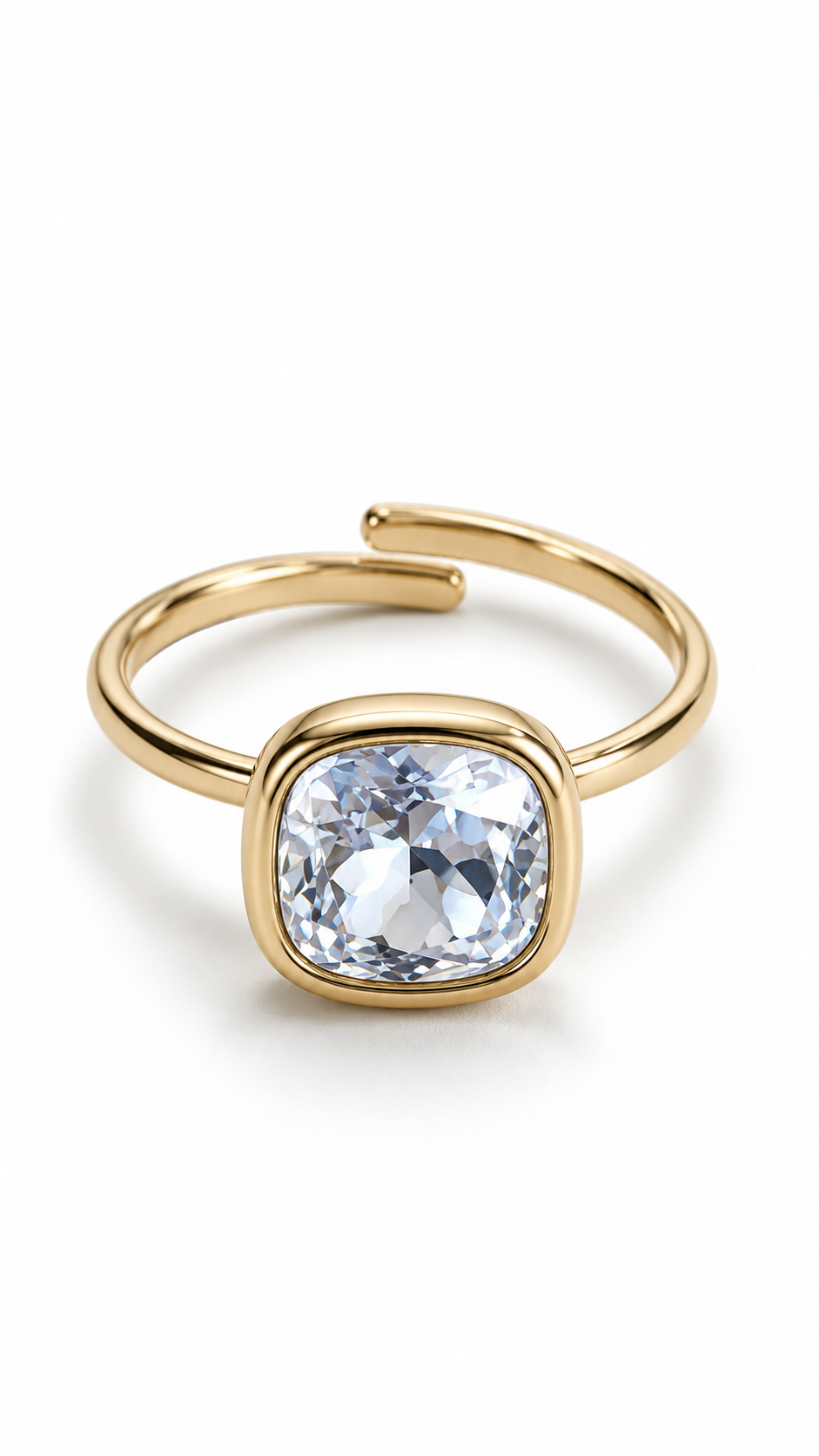 Liv statement diamant ring White Gold-1