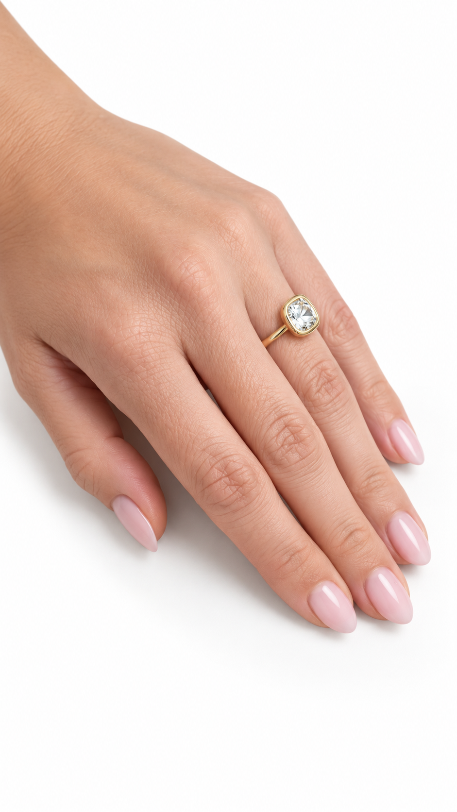 Liv statement diamant ring White Gold-2