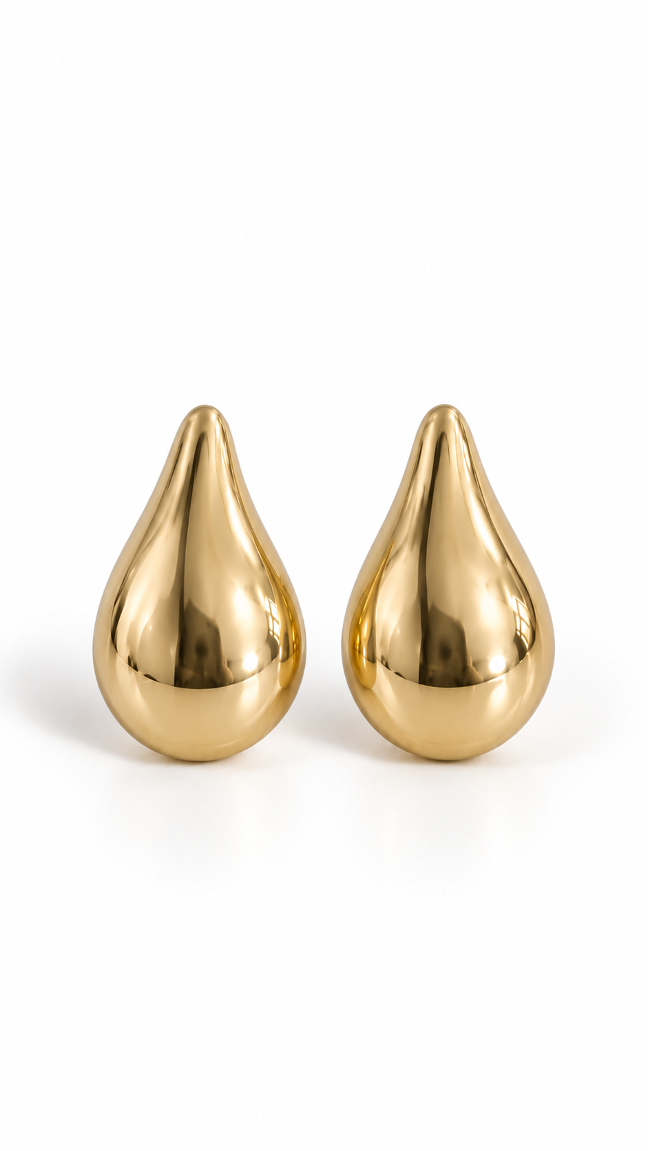 Sis drop earrings Gold-1