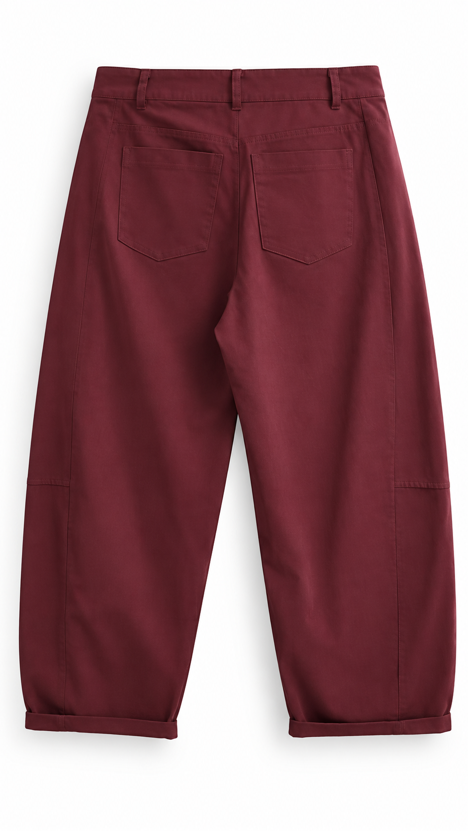 Pipo stretch wide balloon Bordeaux-2