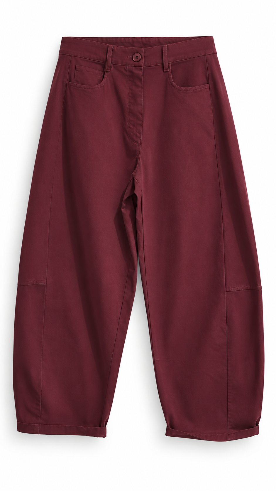 Pipo stretch wide balloon Bordeaux-1