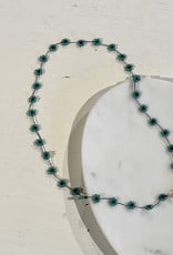 Atelier Labro Fiori Necklace Turquoise