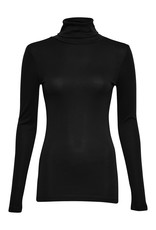 Moss Copenhagen Mona Lyocell R LS Top Black