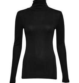 Moss Copenhagen Mona Lyocell R LS Top Black