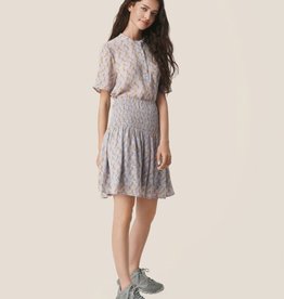 Moss Copenhagen Henriet Rikkelie Skirt AOP K Blue Flower