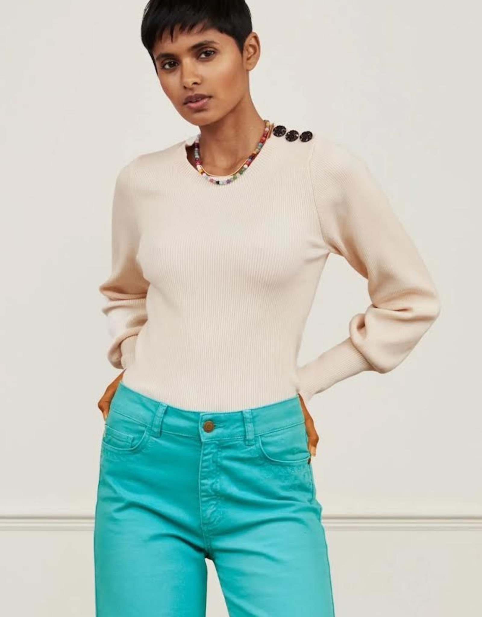 Lillian Pullover Warm White - TARA 
