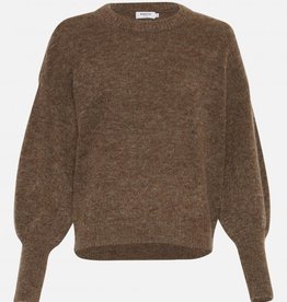 Moss Copenhagen Cheanna Mohair Pullover Chocolate Chip Melange