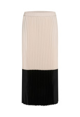InWear Zilky Colour Block Skirt Black / White