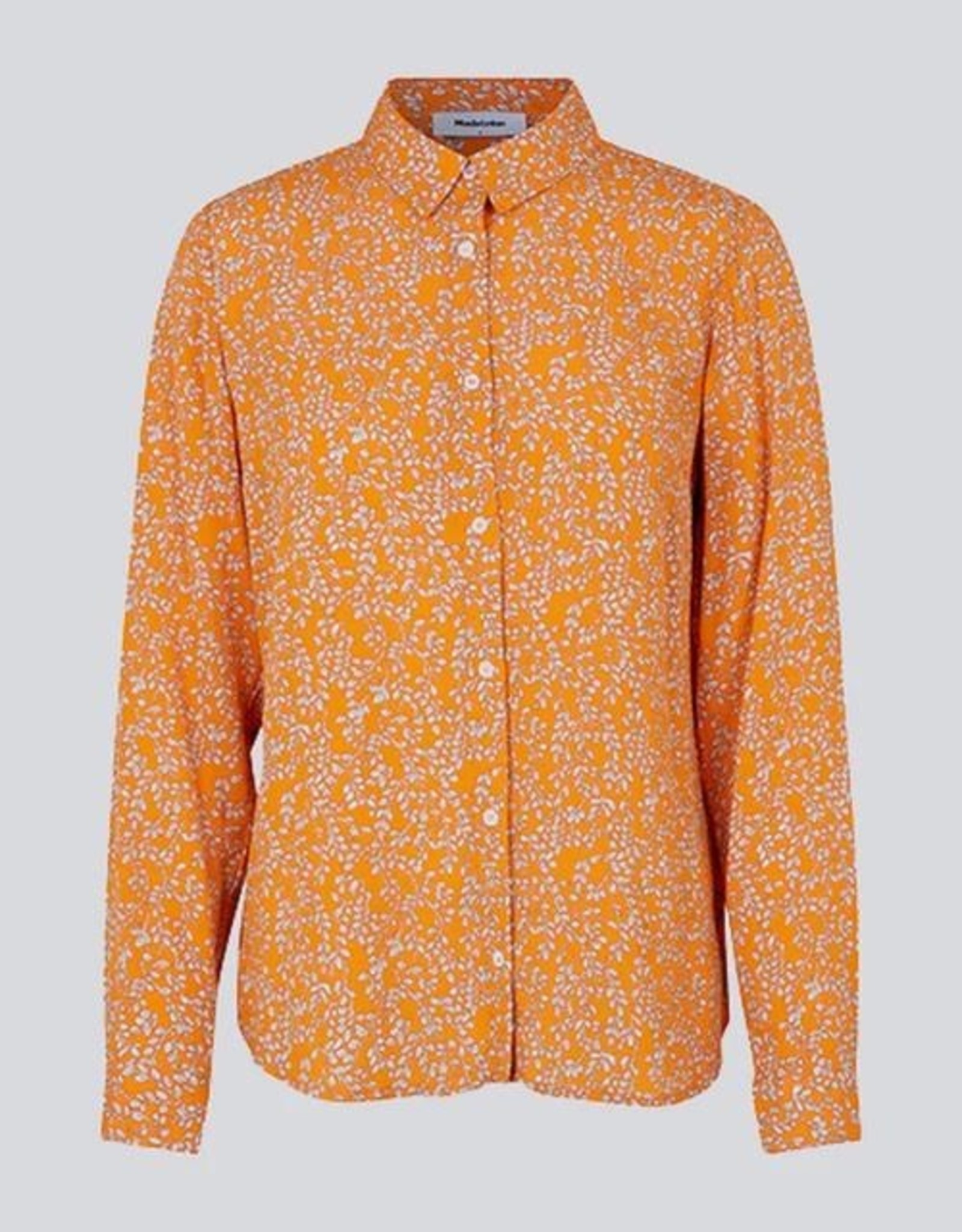 Modstrom Corinna Print Shirt Vibrant Orange