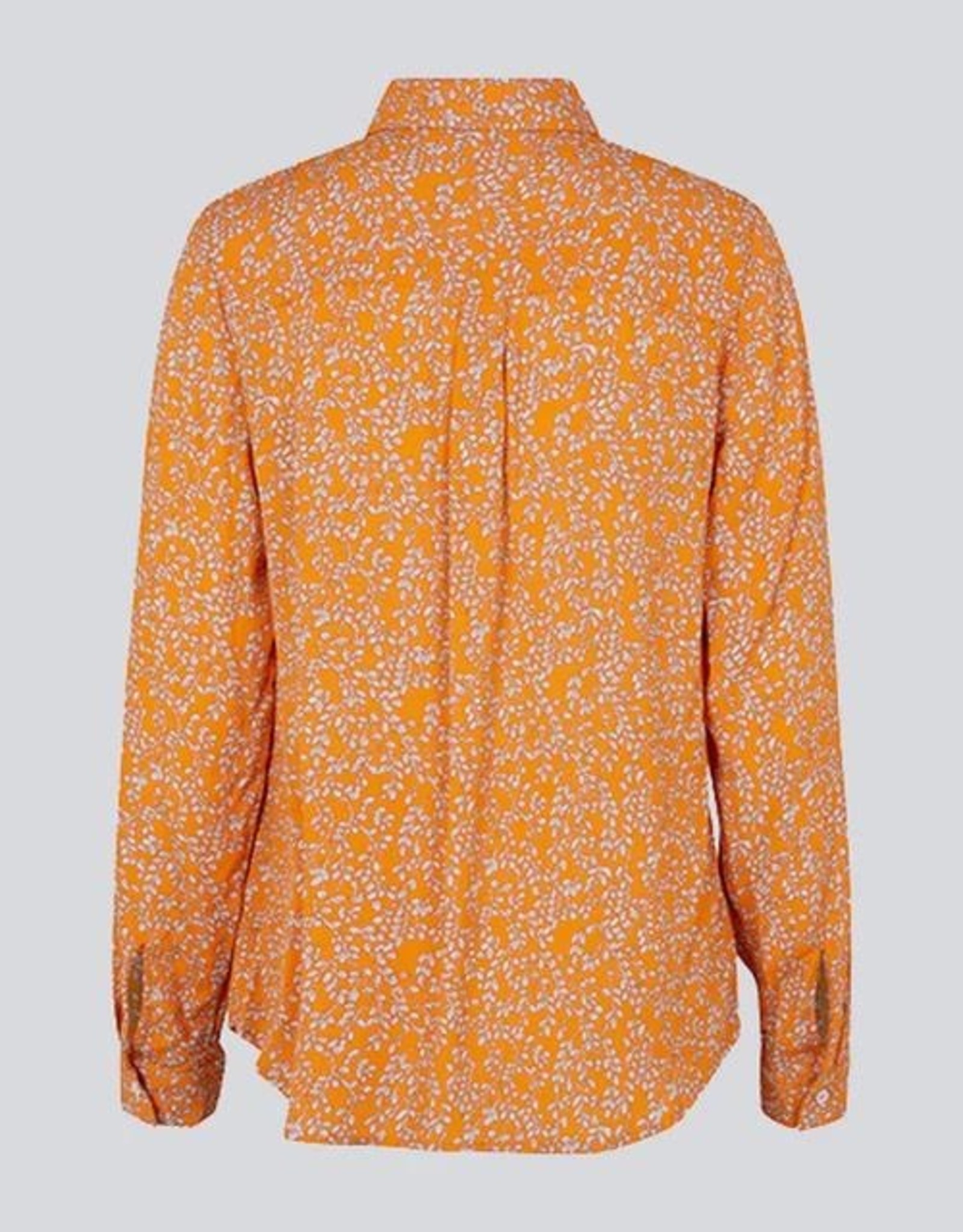 Modstrom Corinna Print Shirt Vibrant Orange