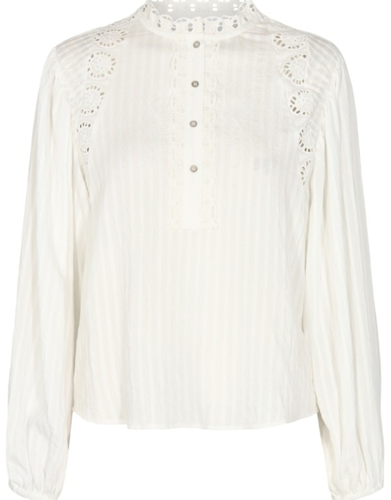 Co'Couture Selma Lace Blouse Off White