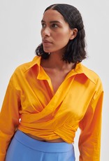 Second Female Closa Wrap Shirt Apricot