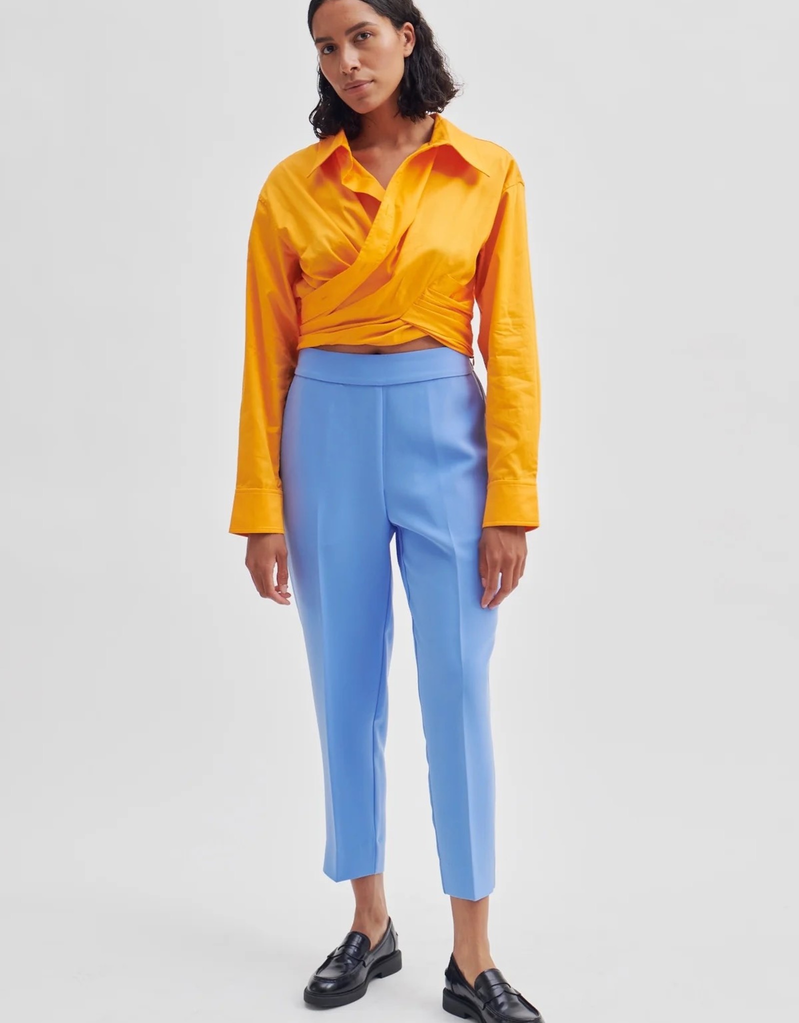 Second Female Closa Wrap Shirt Apricot