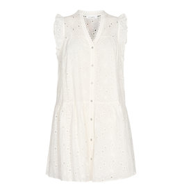 Co'Couture Pola Anglaise ss Dress White