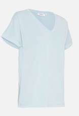 Moss Copenhagen Fenya Modal V Neck Tee Skyride