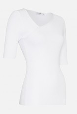 Moss Copenhagen Alvina SS Tee Bright White