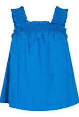 Co'Couture Selma Smock Strap Top New Blue