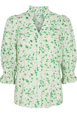 Co'Couture Penny ss Shirt Green