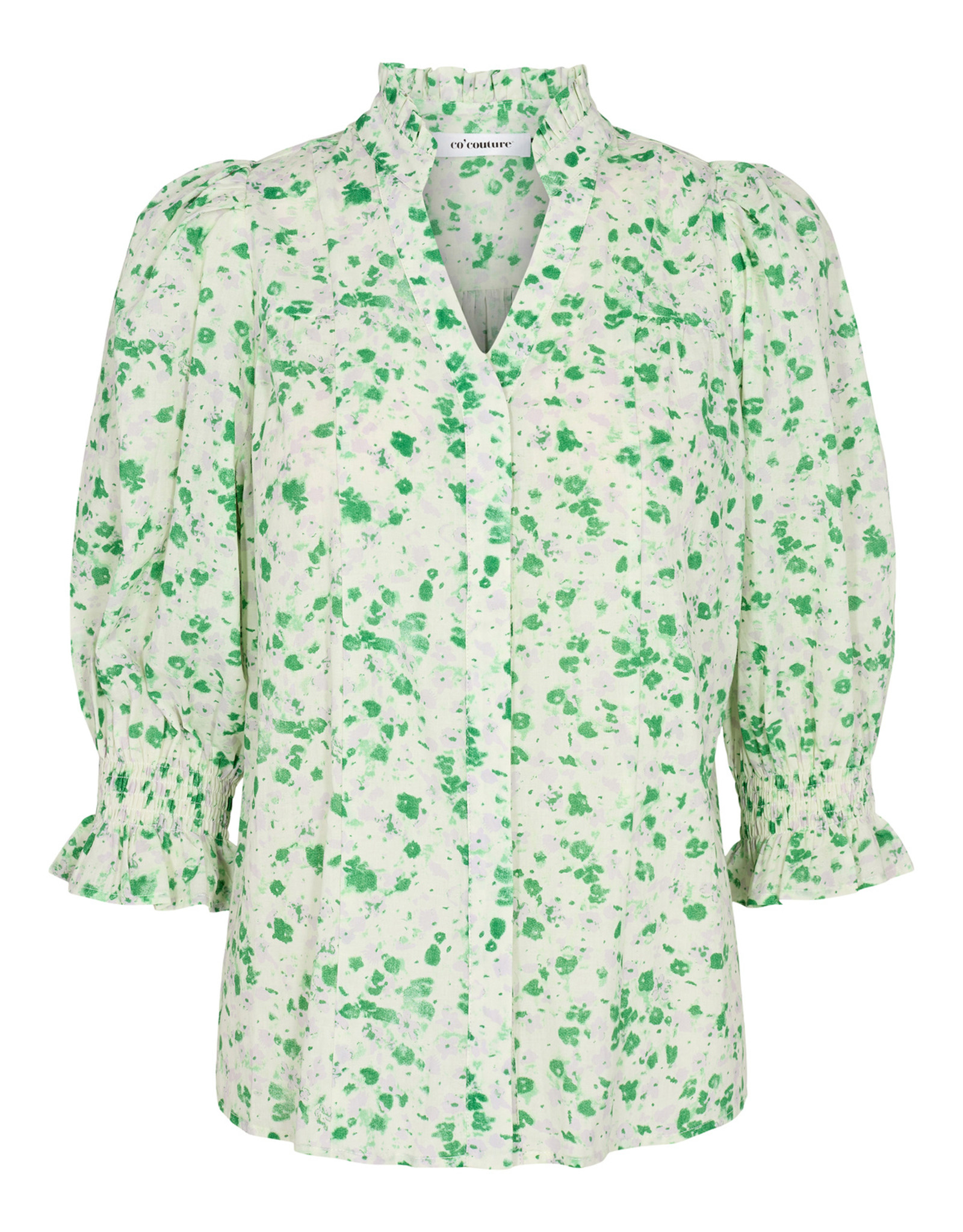 Co'Couture Penny ss Shirt Green