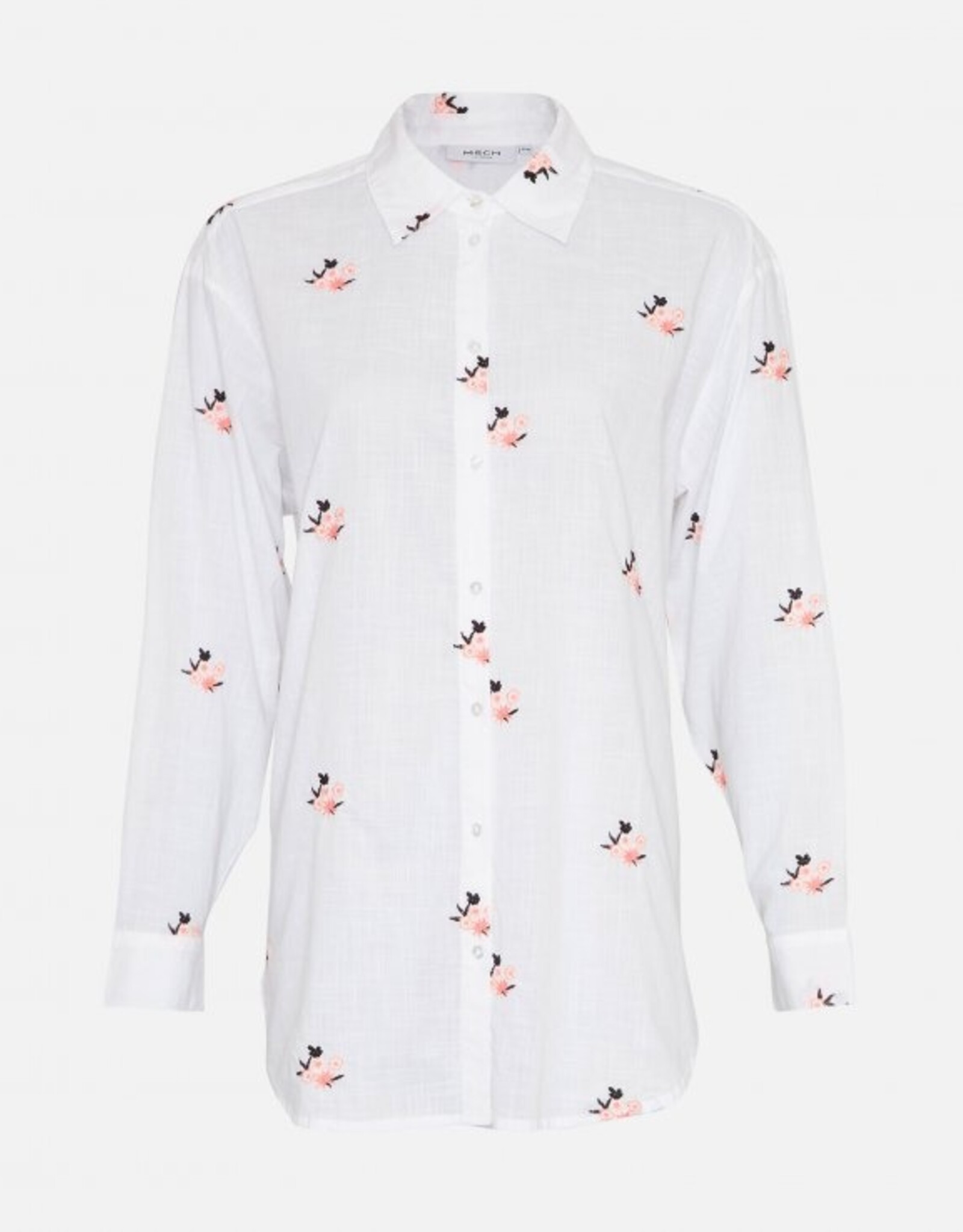 Moss Copenhagen Elvyne Emb Shirt Bright White