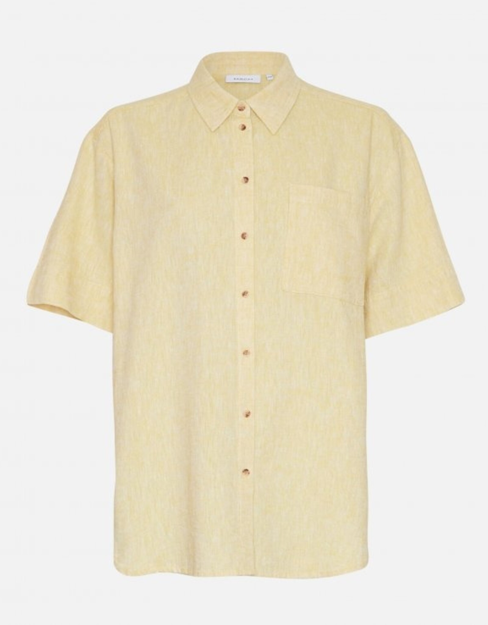 Moss Copenhagen Ginia 2/4 Shirt Golden Green