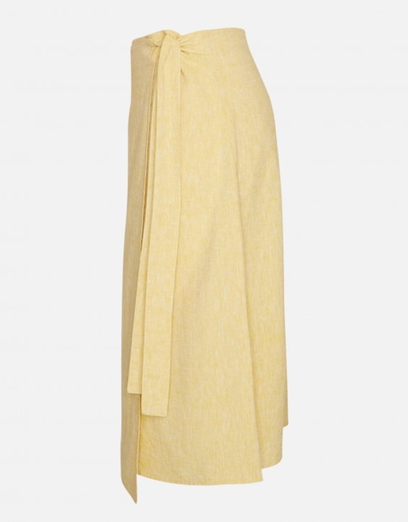 Moss Copenhagen Ginia Wrap Skirt Golden Green