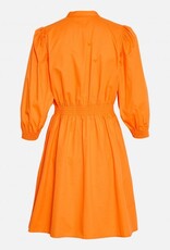 Moss Copenhagen Chanet Petronia 3/4 Shirt Dress Apricot Tan