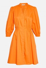 Moss Copenhagen Chanet Petronia 3/4 Shirt Dress Apricot Tan