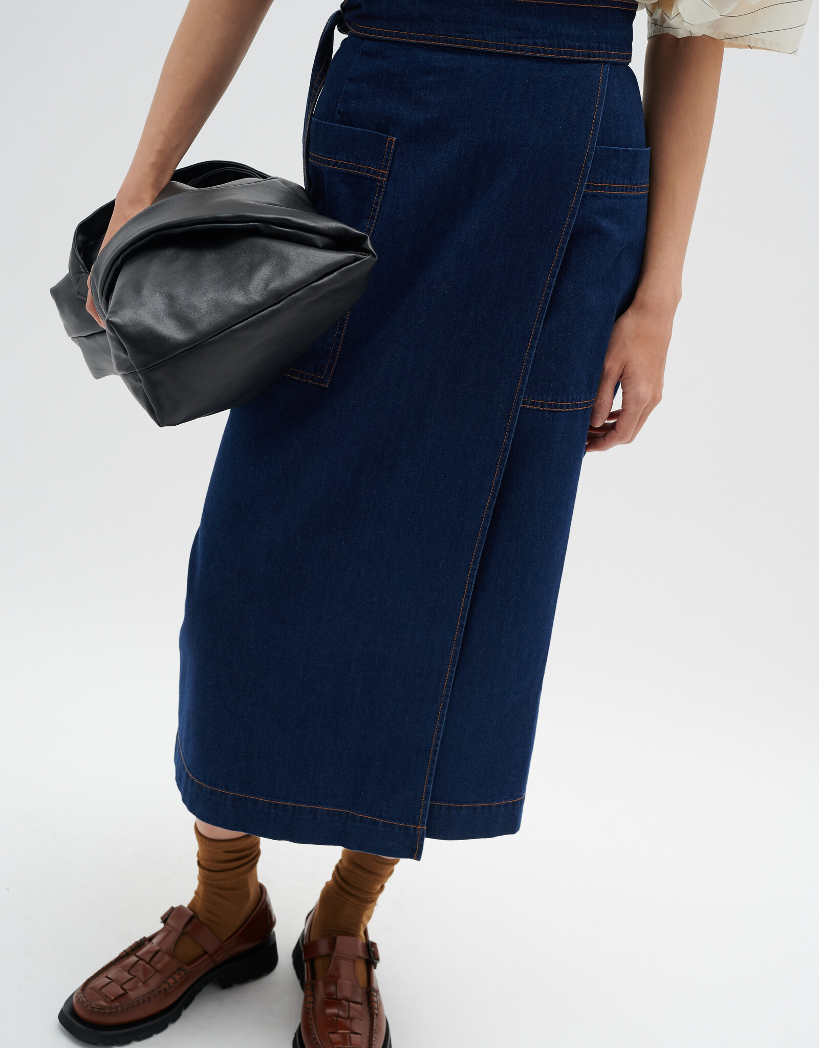 InWear Izoebel Skirt Blue Denim