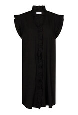 Co'Couture Sueda Frill Dress Black