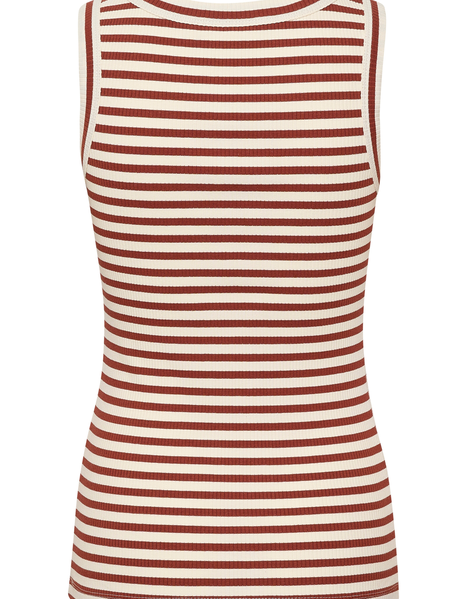 InWear Dagna Striped Tank Cherry Mahogany