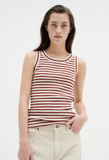 InWear Dagna Striped Tank Cherry Mahogany