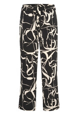 InWear Pailey Pant Poetic Scrible Black