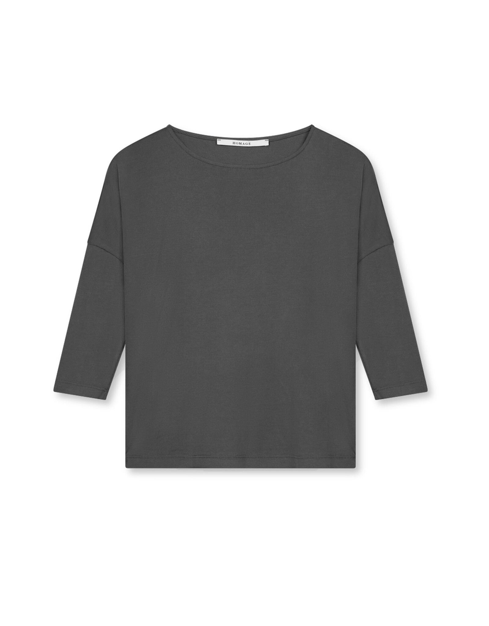 Homage Flowy Top Washed Anthracite