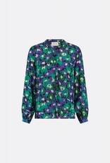 Fabienne Chapot Frida Blouse Green Cat Deluxe