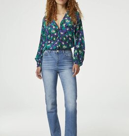 Fabienne Chapot Frida Blouse Green Cat Deluxe