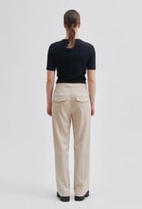 Second Female Kaleem Straight Trousers Oxford Tan