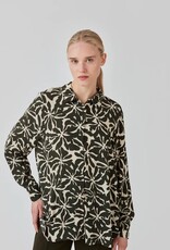 Modstrom Fern Print Shirt Ocean Fleur