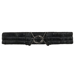 Co'Couture Croco Belt Black