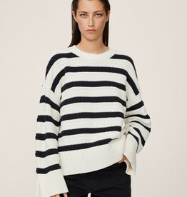 Moss Copenhagen Jillena Pullover STP Egret/Black