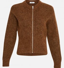 Moss Copenhagen Sigune Nenaya Cardigan Cacoa Melange