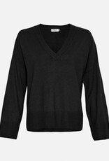 Moss Copenhagen Selana Rachelle V Pullover Black