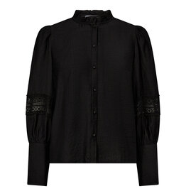 Co'Couture Angus Lace Shirt Black