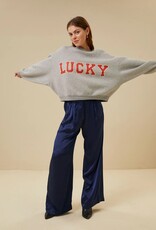 By Bar Bibi Sparkle Lucky Sweater Grey Melee