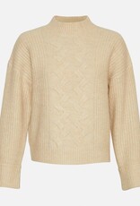 Moss Copenhagen Chastine Peggy M Pullover Oatmeal Melange