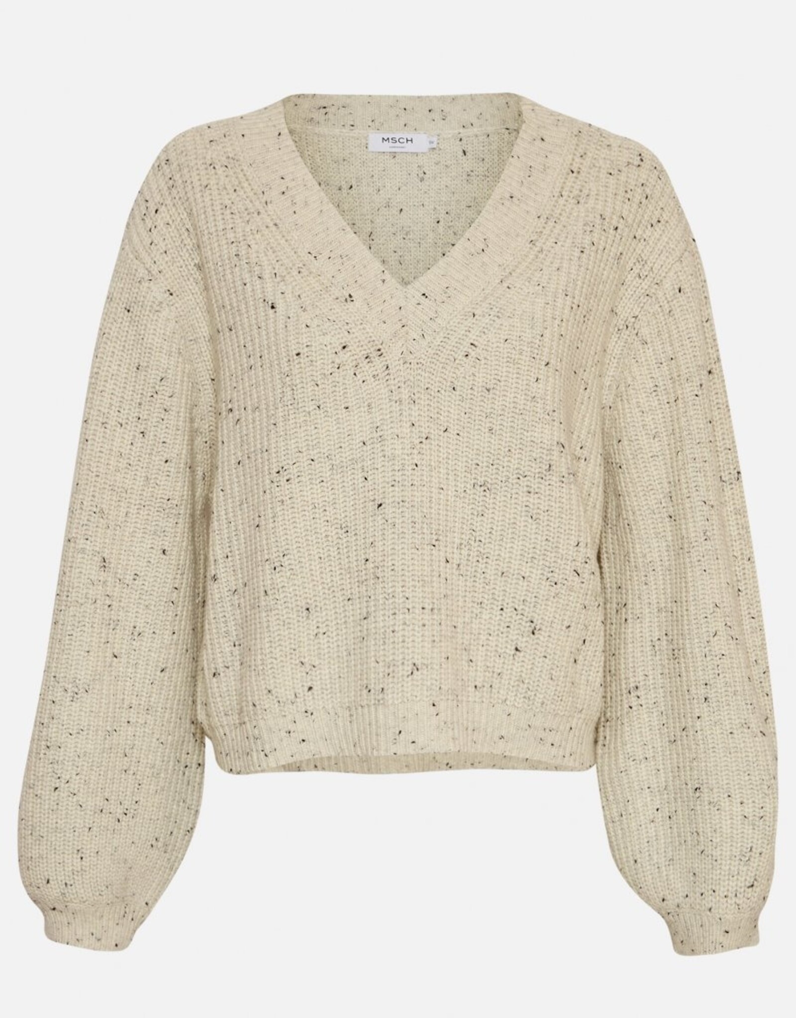 Moss Copenhagen Lucina V Pullover Oatmeal