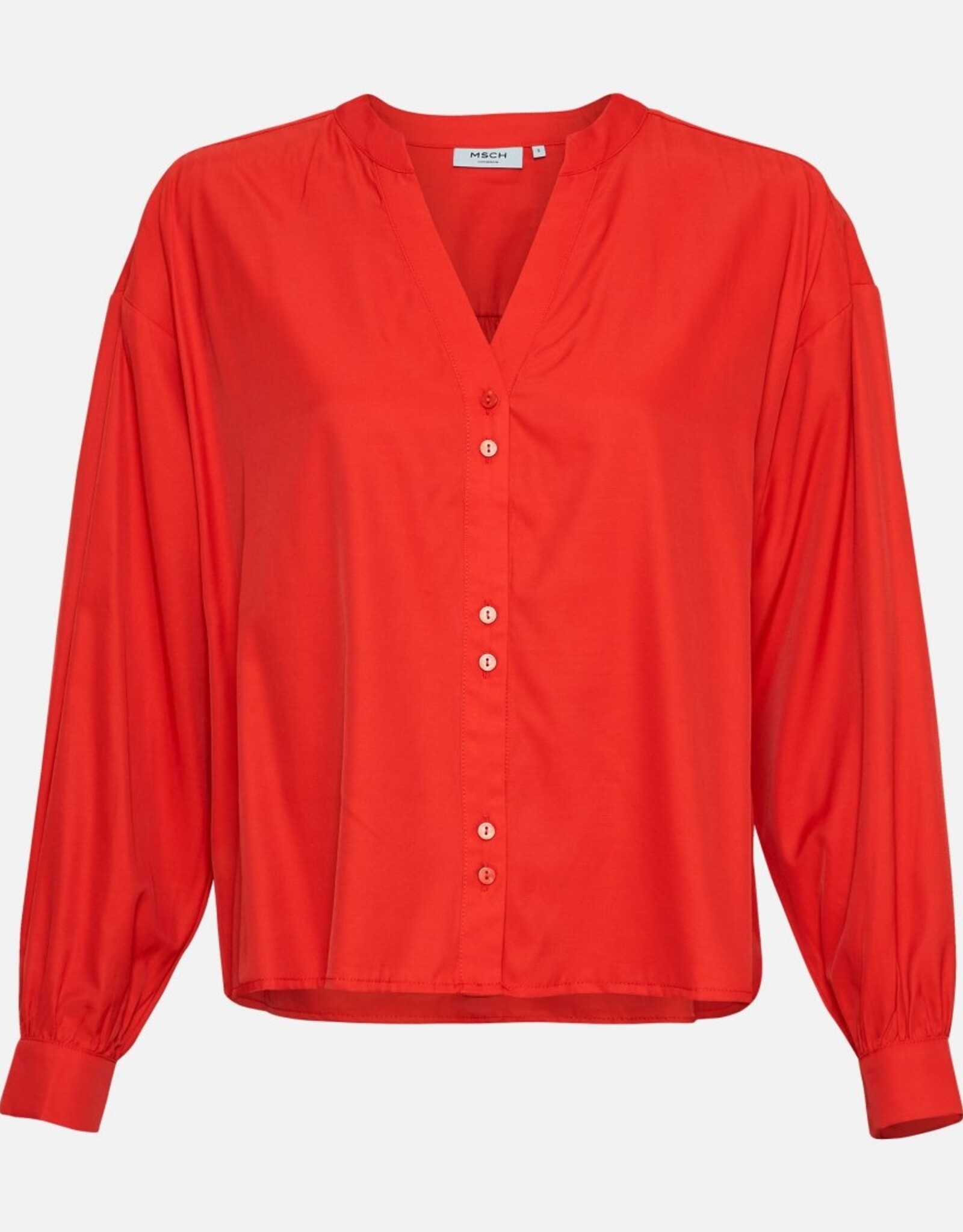 Moss Copenhagen Diena Shirt Aurora Red